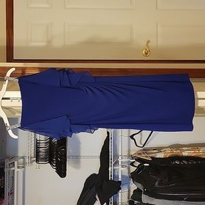 Size 2 Ralph Lauren Blue Dress